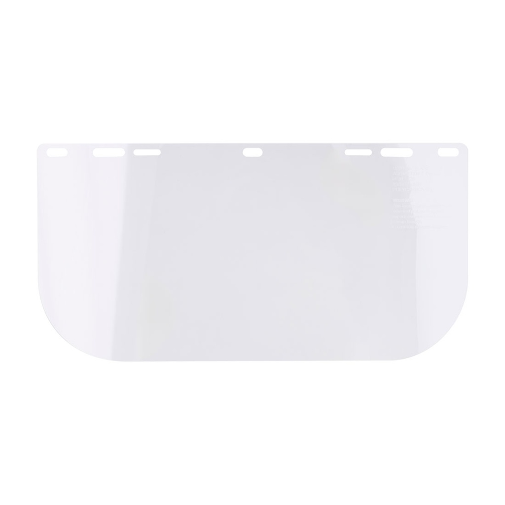 Visière plate polycarbonate transparente – Portwest PF30