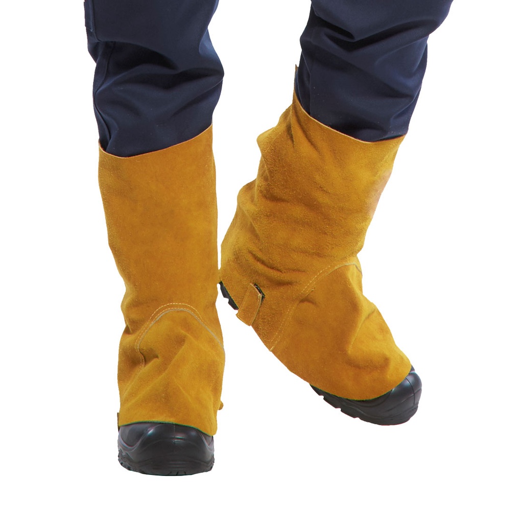 Guêtres de soudeur en cuir (la paire) – Portwest SW32