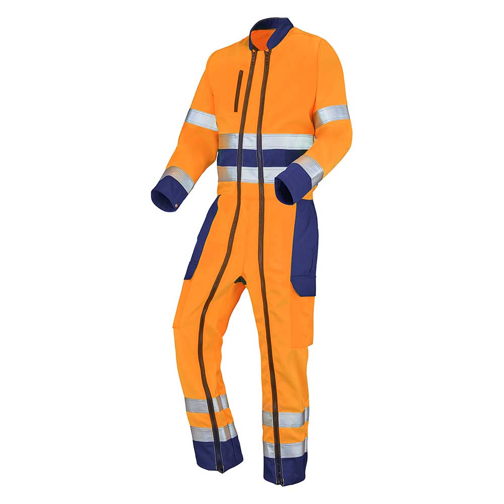 Combinaison haute visibilité 2 zips Fluo Base XP – Cepovett Safety 9J813047