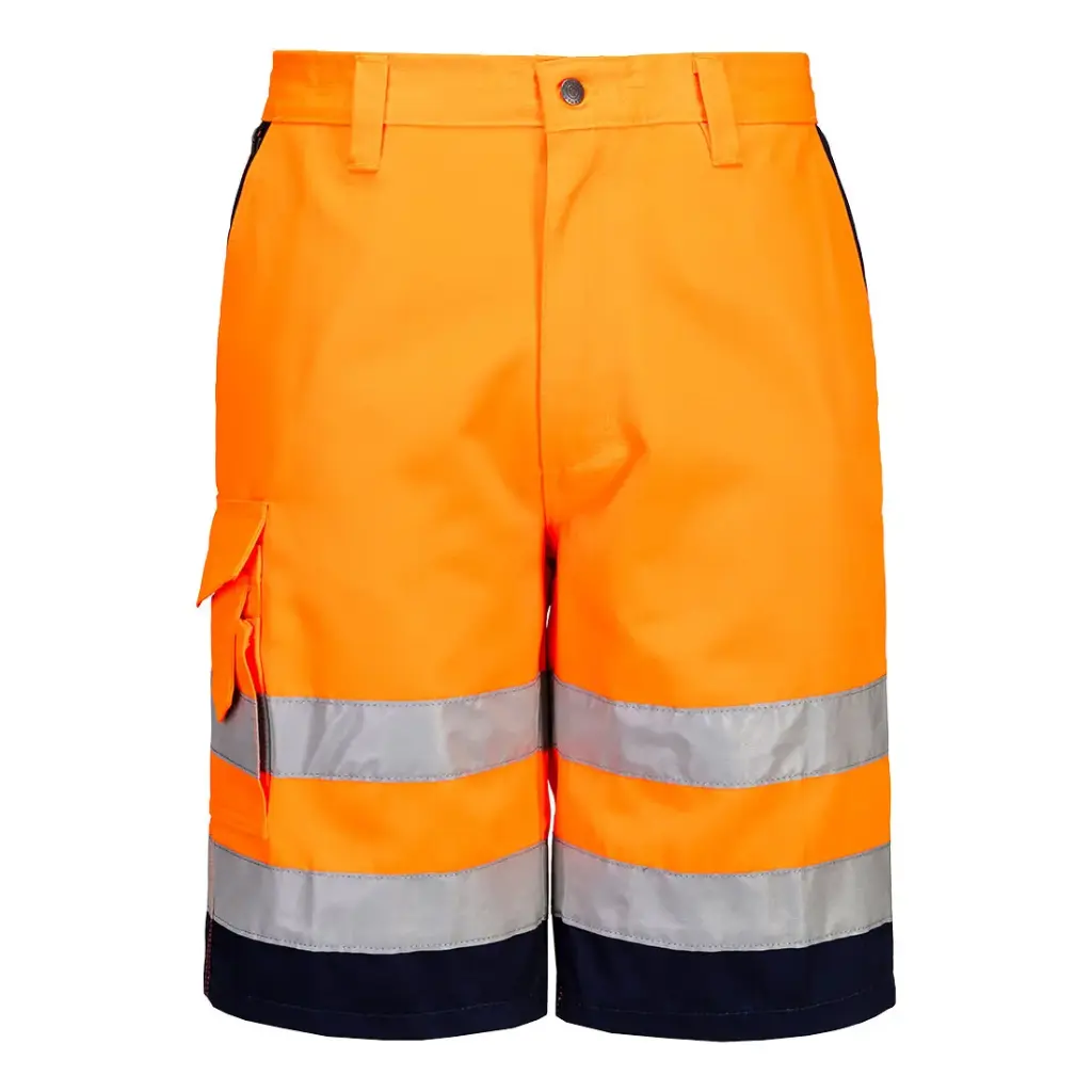 Bermuda HiVis Poly-coton - E043