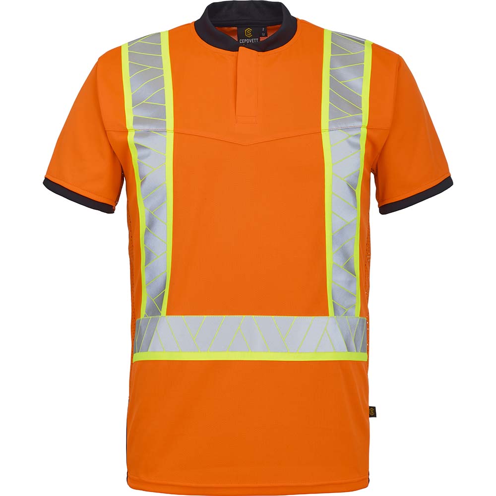 Polo haute visibilité Crios – Cepovett Safety 9T35PI