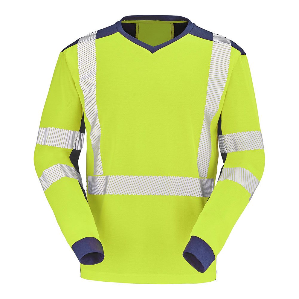 T-shirt manches longues haute visibilité Fluo Safe XP – Cepovett Safety 9T85