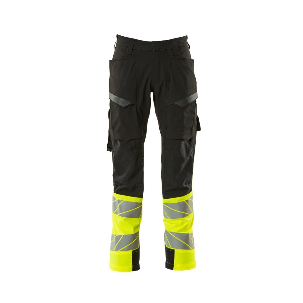 Pantalon haute visibilité classe 1 stretch recyclé à poches cuisse Accelerate Safe – Mascot 19379-510