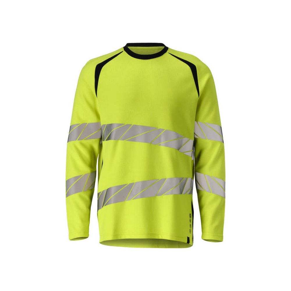 T-shirt manches longues multirisque haute visibilité Accelerate Multisafe – Mascot 21381-327