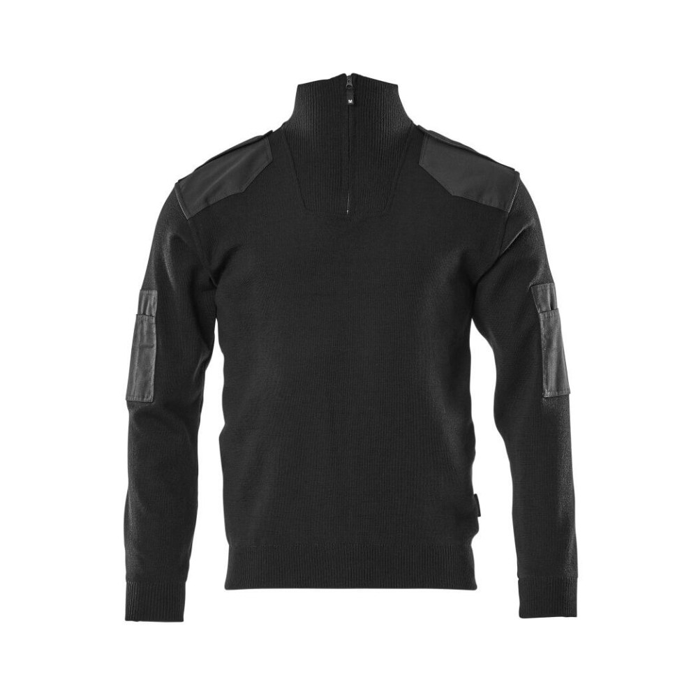 Pull demi-zippé laine renforcé Nanterre – Mascot 17205-939