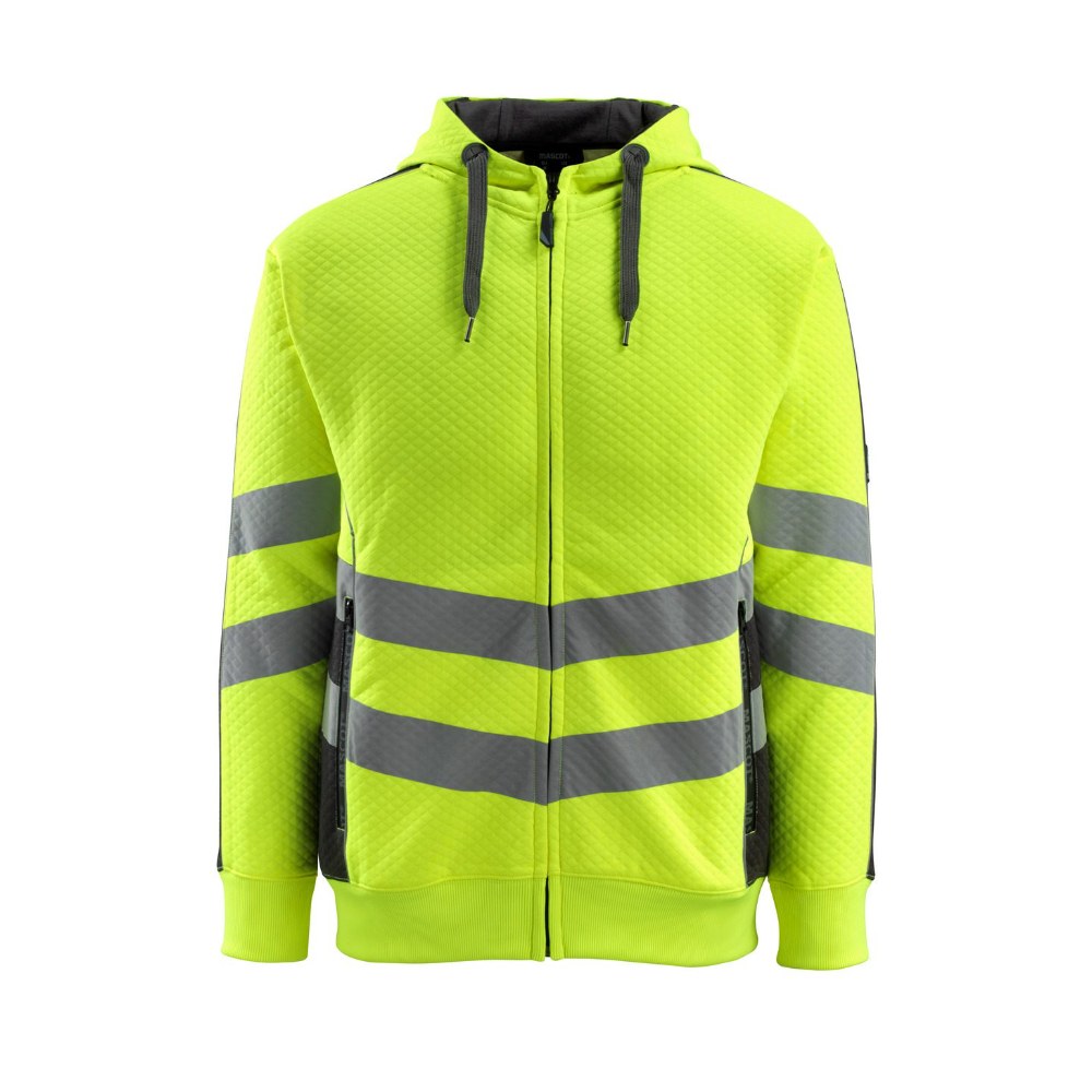 Sweat à capuche zippé haute visibilité Corby Safe Supreme – Mascot 50138-932