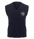 Pull V coton NDL sans manches