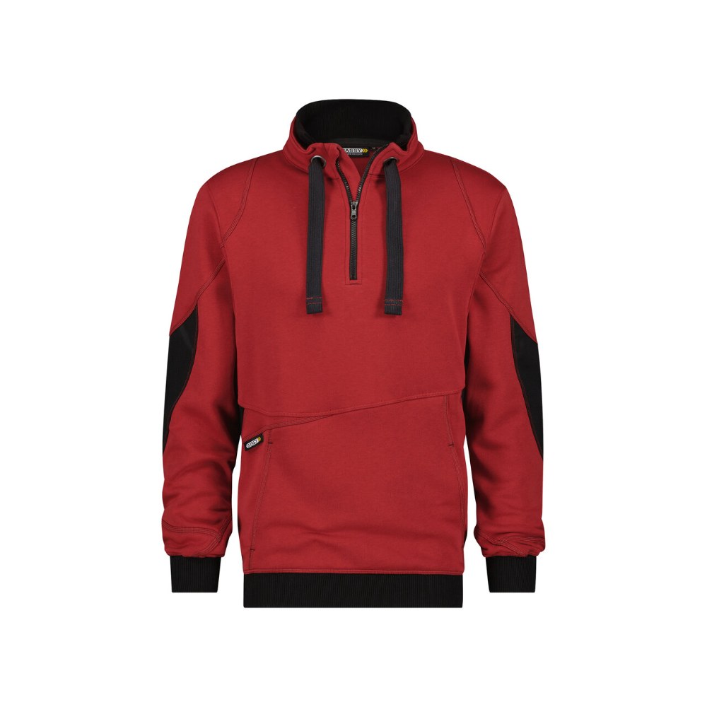 Sweat-shirt col zippé renforcé Stellar – Dassy 300394