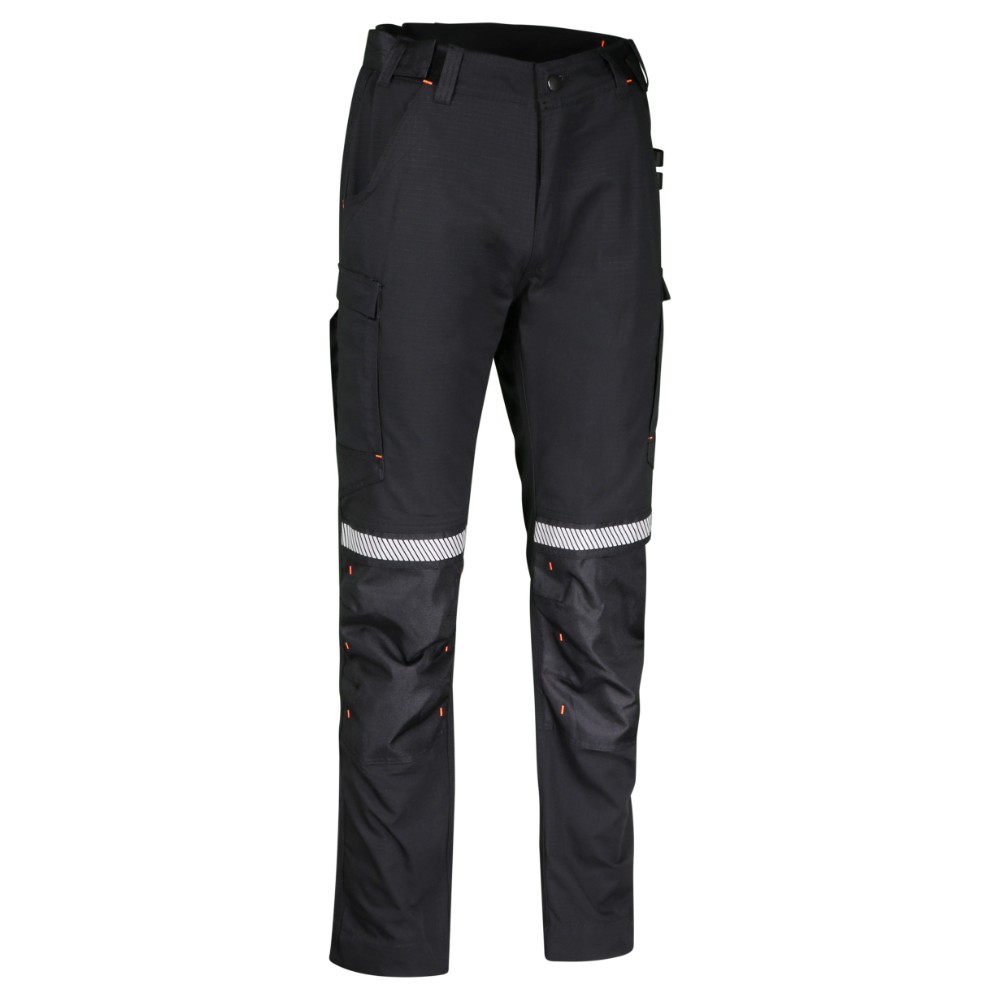 Pantalon de travail ripstop stretch gris/noir – Singer PETRO