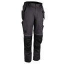 Pantalon de travail coton stretch noir/gris – Singer PARTO