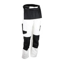Pantalon de peintre coton stretch blanc/noir – Singer PLATRO