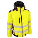Blouson aviateur haute visibilité imperméable jaune – Singer BERGUE