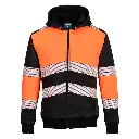 Sweatshirt à capuche d'hiver zippé Classe 1 - PW377