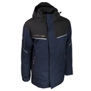 Parka stretch imperméable matelassée noir/marine – Singer PORTLAND