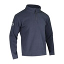 Sweat polaire zippé 290 g/m² marine – Singer SWAM