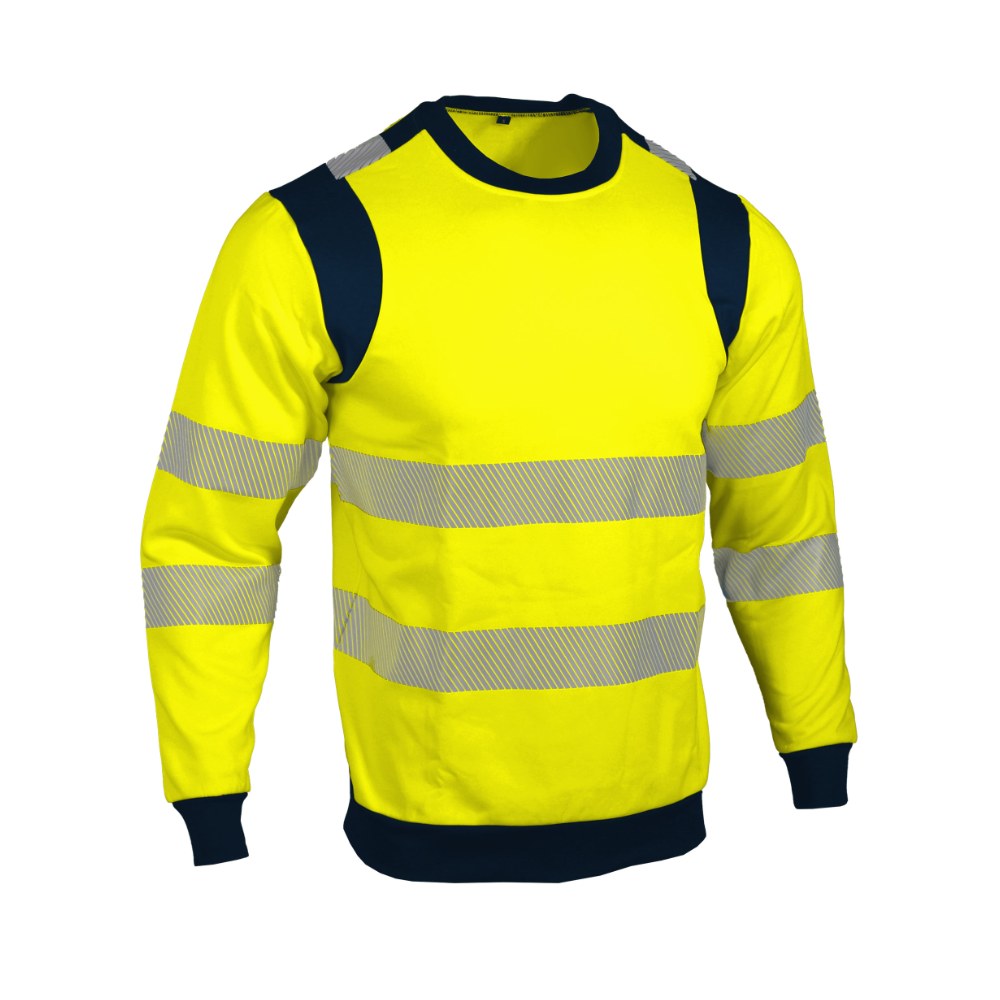 Sweat-shirt haute visibilité classe 3 jaune – Singer SWITA