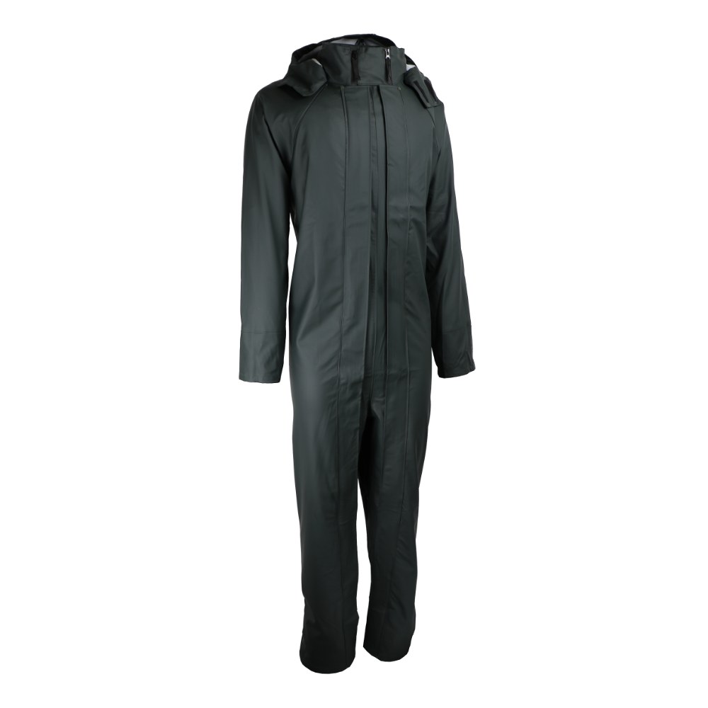 Combinaison de pluie PU/PVC verte – Singer COMBIPUV