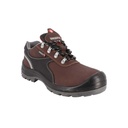 Chaussure de sécurité basse S3L cuir fleur marron – Singer TRANO