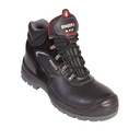 Chaussure de sécurité haute S3L cuir fleur noir – Singer FOGGIA
