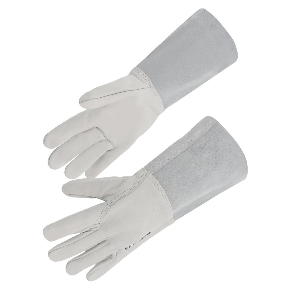 Gant tout fleur de bovin, manchette croûte de 15 cm (lot de 10 paires) – Singer 51G15