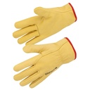Gant tout fleur bovin jaune, serrage élastique (lot de 10 paires) – Singer 56GY