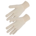 Gant coton interlock écru, version lourde (lot de 10 paires) – Singer JE300H