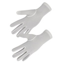 Gant nylon blanc coupé cousu, montage ville (lot de 10 paires) – Singer NY100