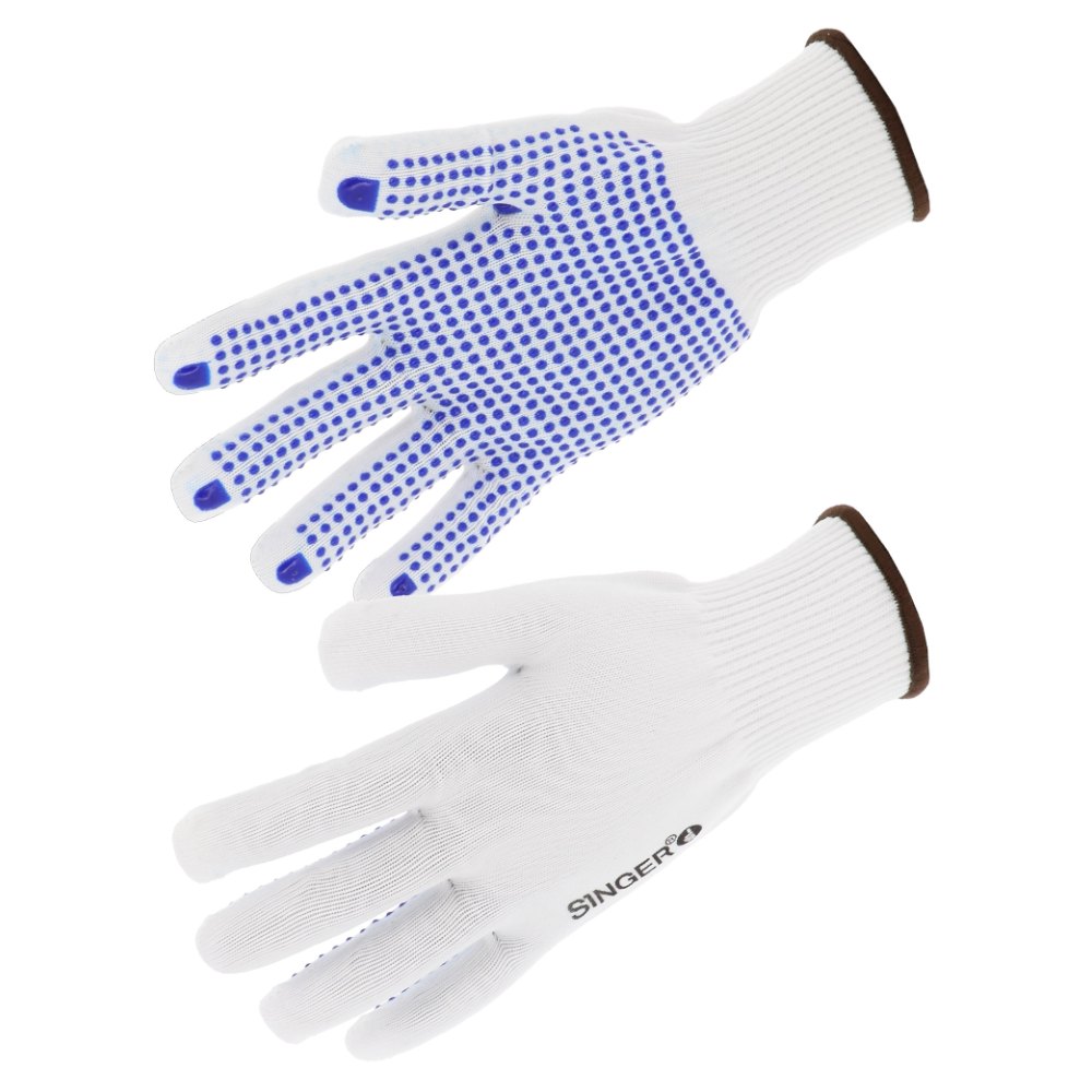 Gant polyamide mousse, picots PVC sur la paume (lot de 10 paires) – Singer NYM1344D