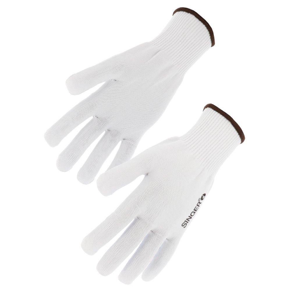 Gant nylon mousse, jauge 13 (lot de 10 paires) – Singer NYM13DM