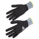 Gant nitrile mousse tout enduit (lot de 10 paires) – Singer NYMFIT02