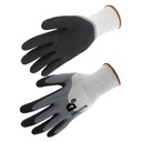 Gant PEHD, coupure D blanc / noir / gris (lot de 5 paires) – Singer PHD534ICE