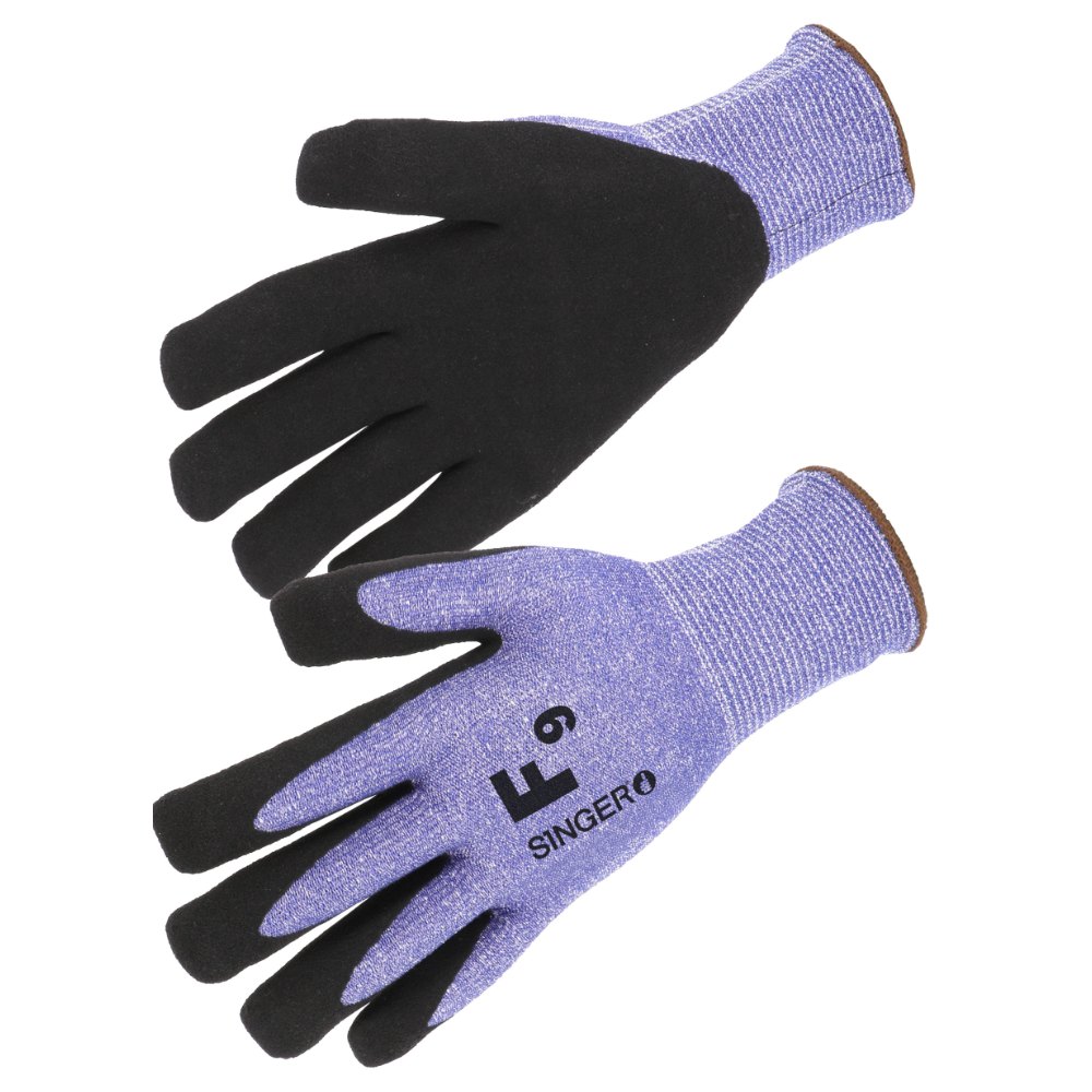 Gant spécial protection coupures et piqûres sur la paume (lot de 5 paires) – Singer PIC13F