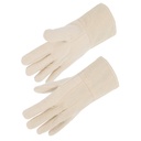 Gant coton tissé, paume double épaisseur naturel (lot de 10 paires) – Singer PRP75408