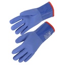Gant P.V.C, triple enduction bleu (lot de 10 paires) – Singer PVCKREM10