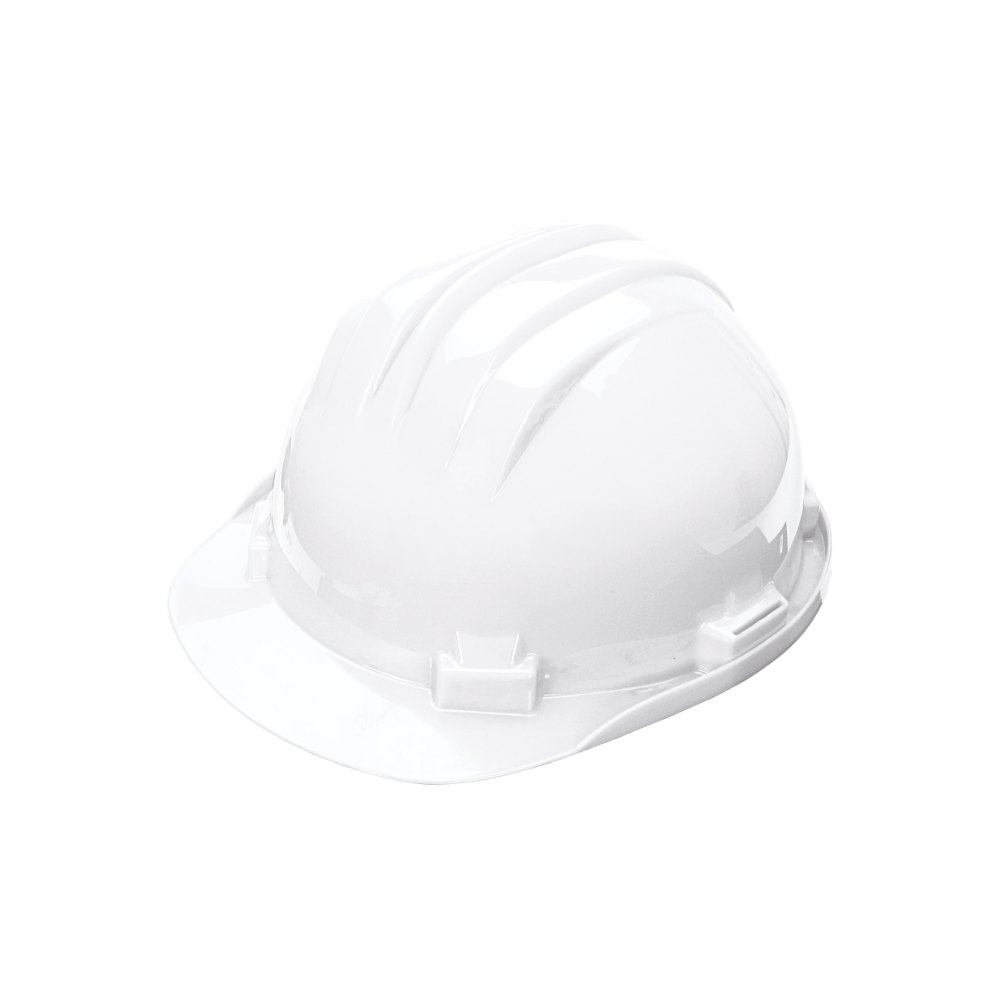 Casque de chantier en polyéthylène blanc – Singer CAS5RSW
