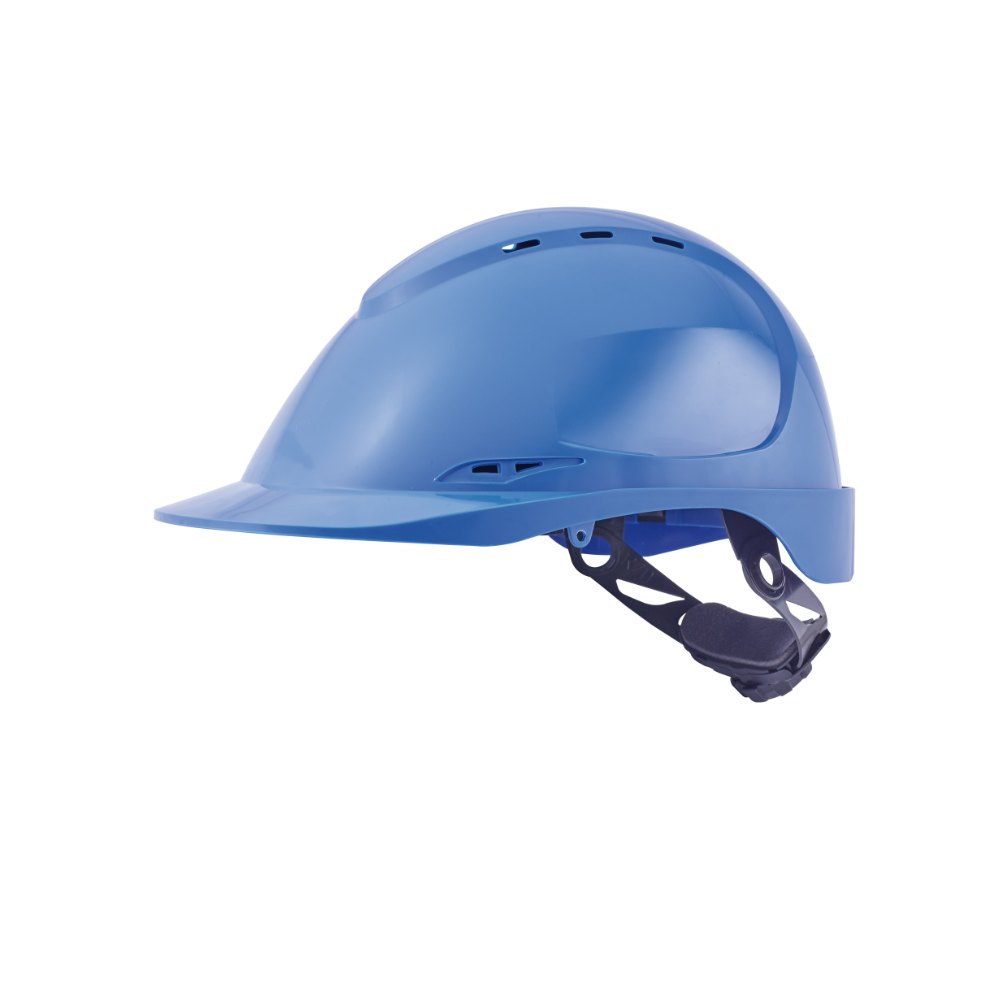 Casque de chantier aéré en A.B.S bleu – Singer FORCEB