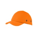Casquette anti-heurt, coque ABS orange vif – Singer HG913OHV