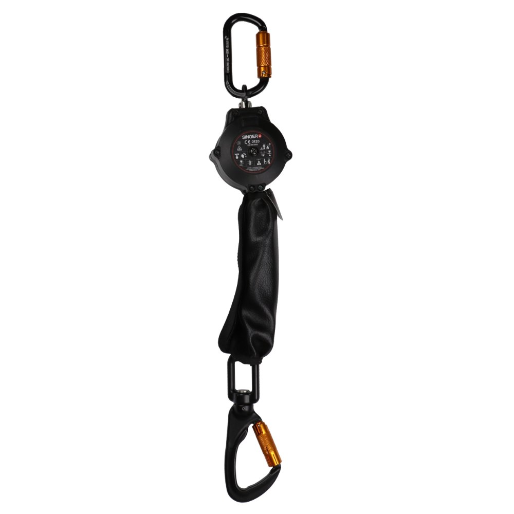 Antichute à rappel automatique à sangle polyester rétractable – Singer ARALUX