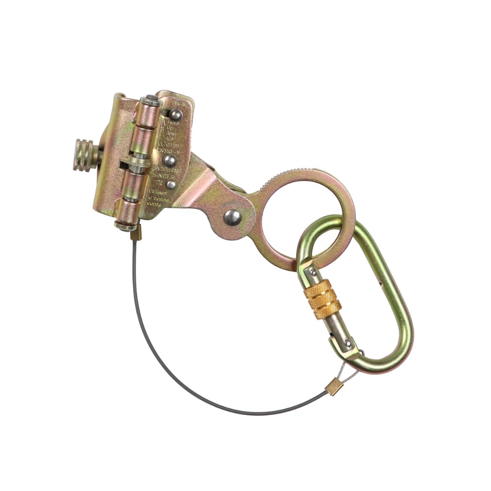 Antichute coulissant, pour support d'assurage 12 mm ou 14 mm – Singer STOPRO