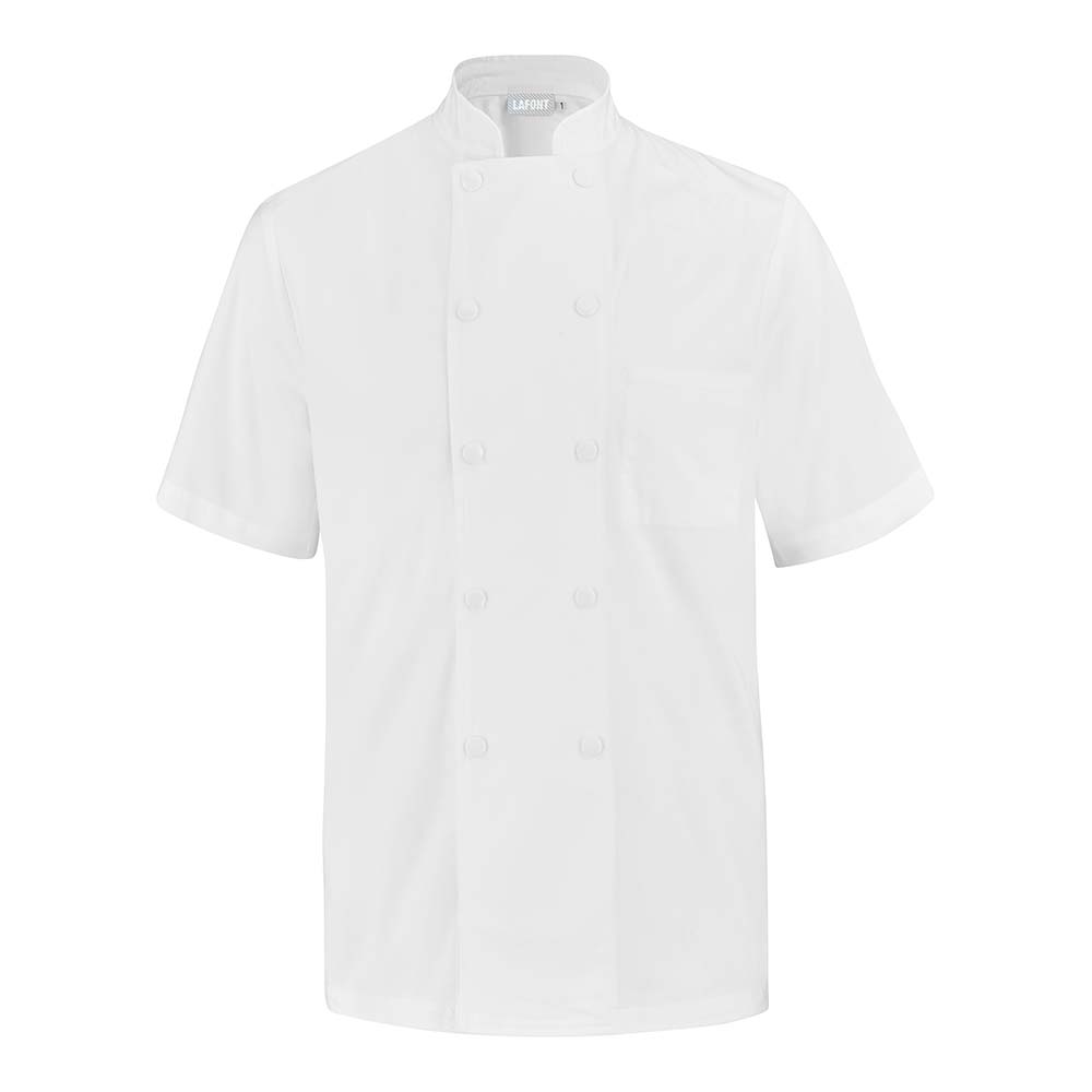 Veste de cuisine manches courtes Peeler 100 % coton