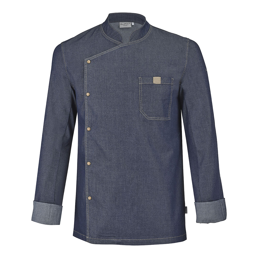 Veste de cuisine homme en jean Broca