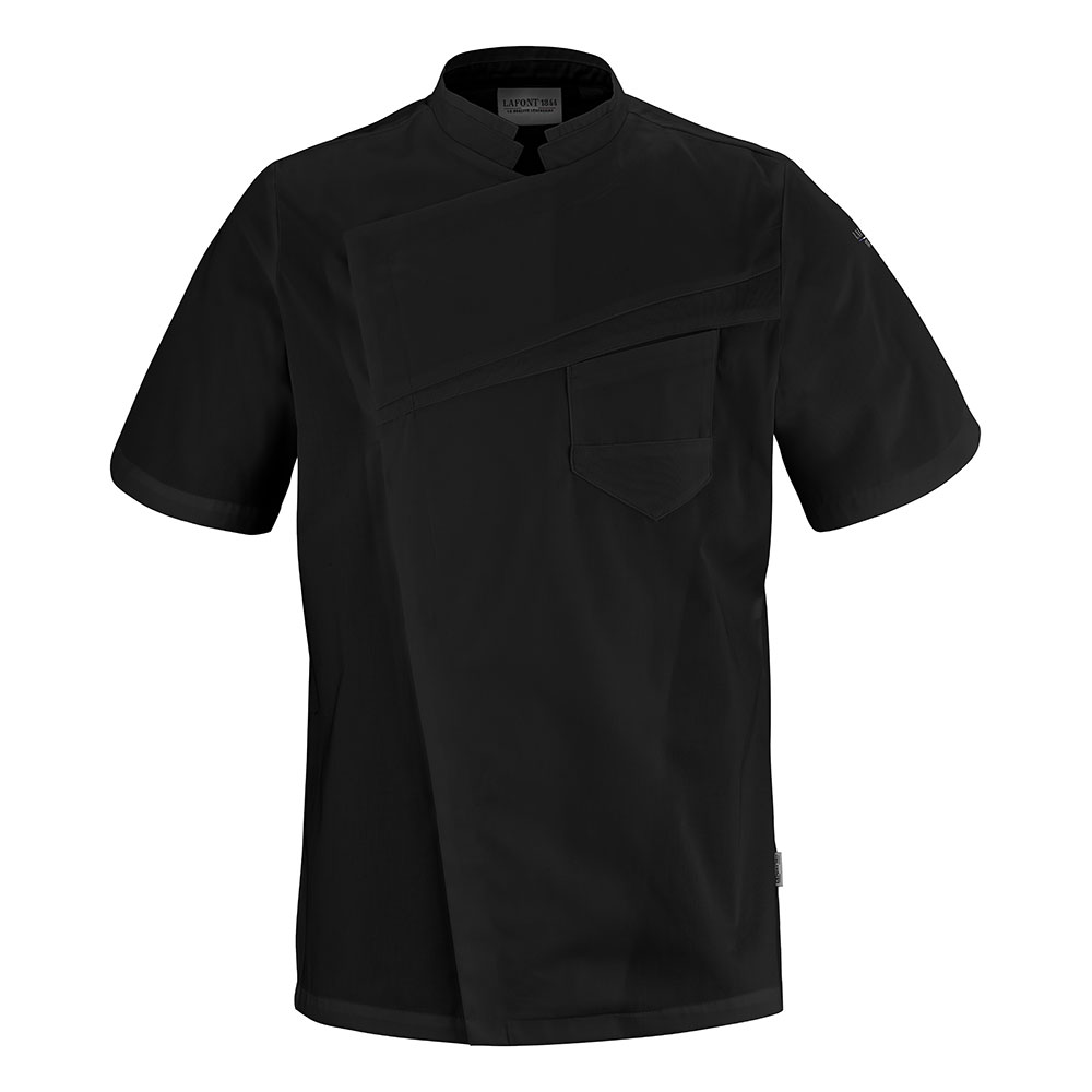 Veste de cuisine homme manches courtes Lemongrass petit col