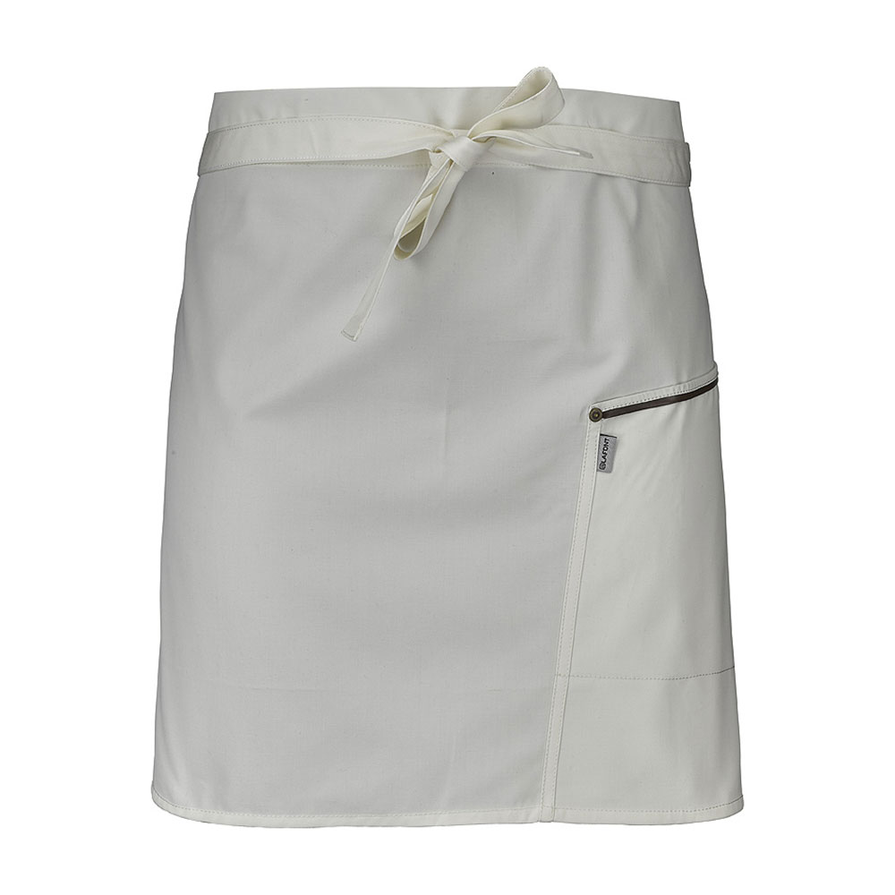 Tablier court Linné coton stone washed
