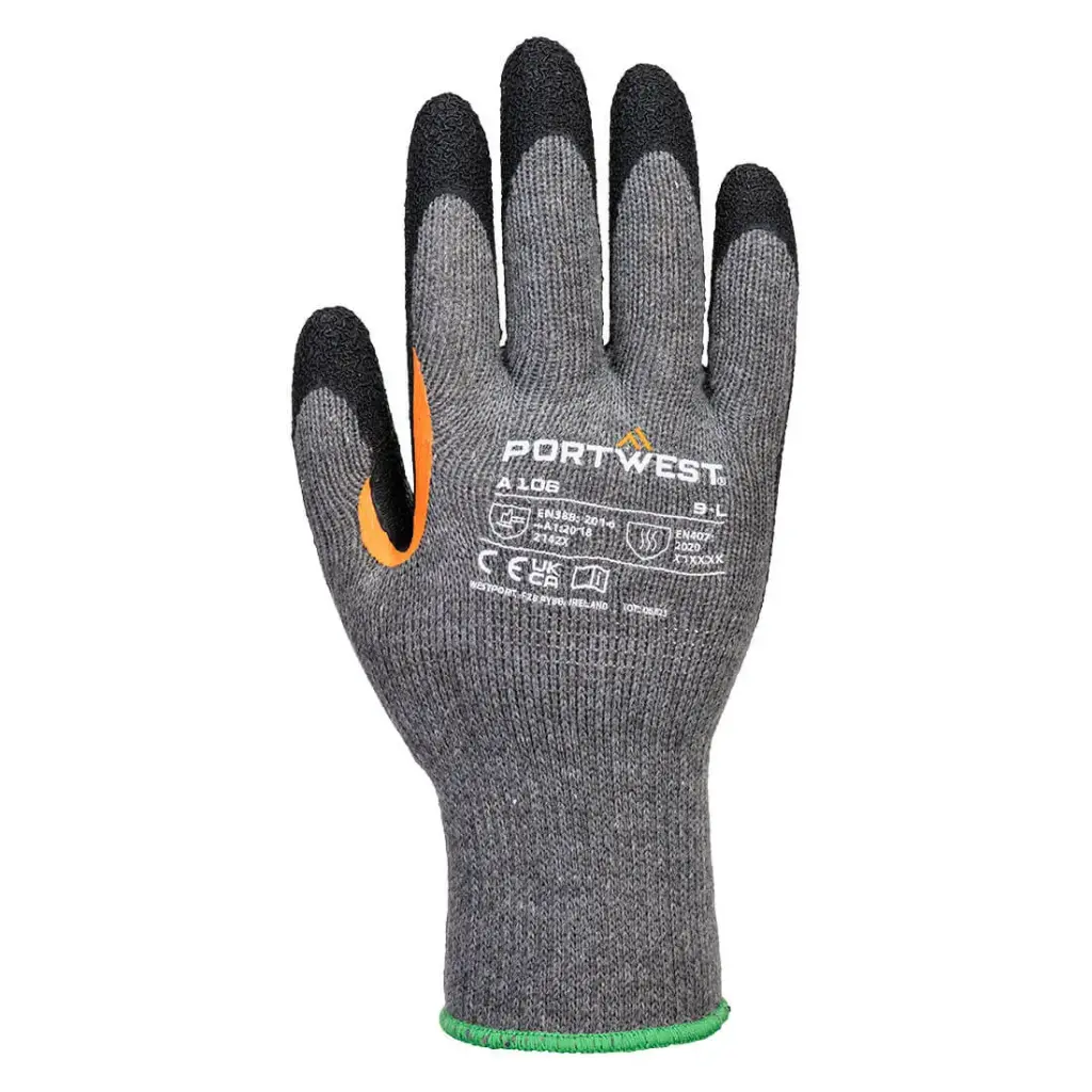 Gants Grip 10 latex renfort pouce - A106