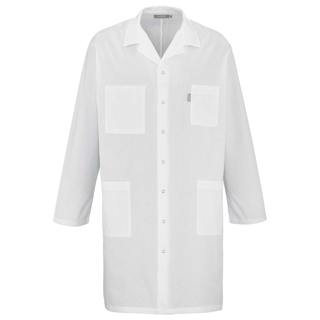 Blouse médicale homme manches longues Axel coton