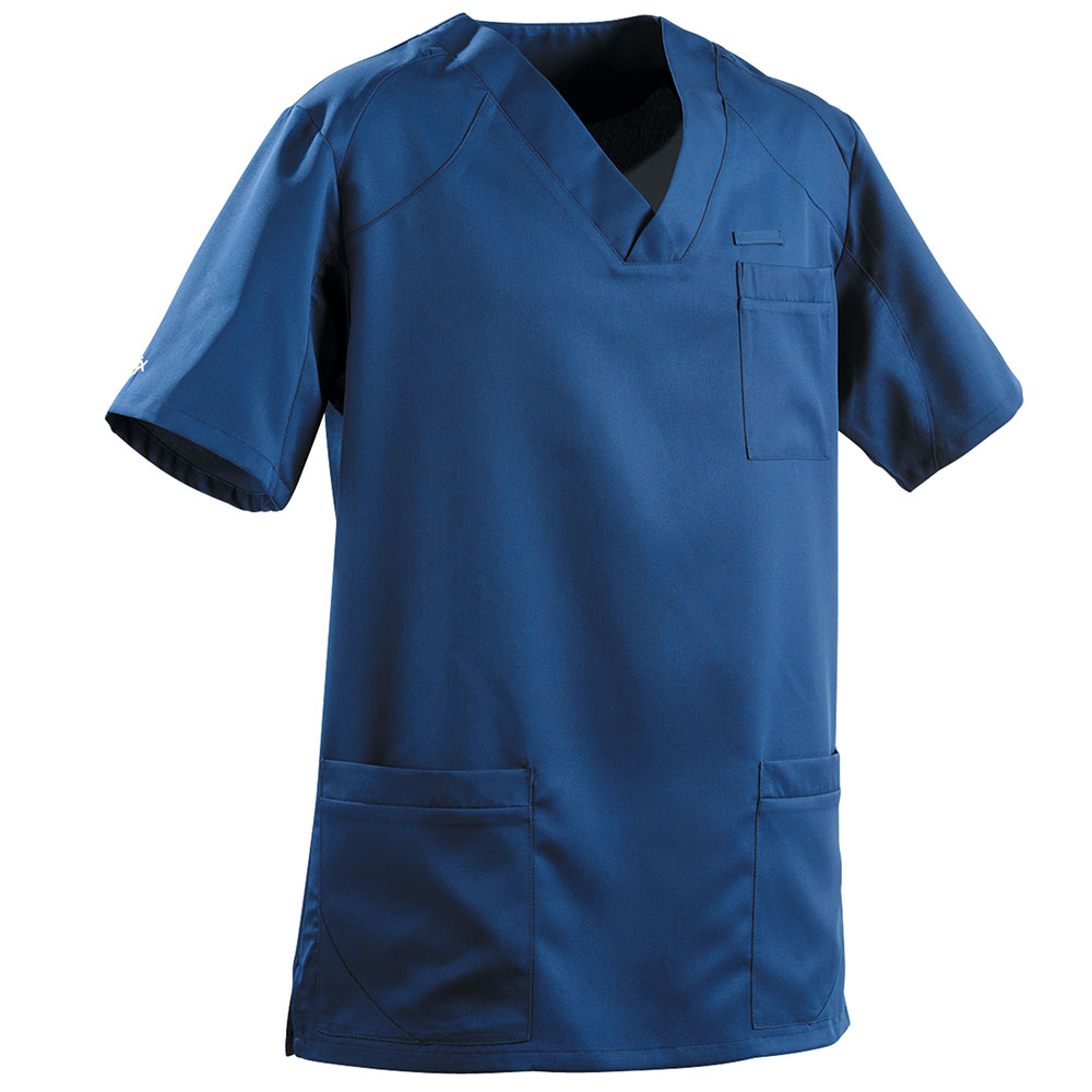 Tunique médicale homme Sandro à enfiler bleu marine