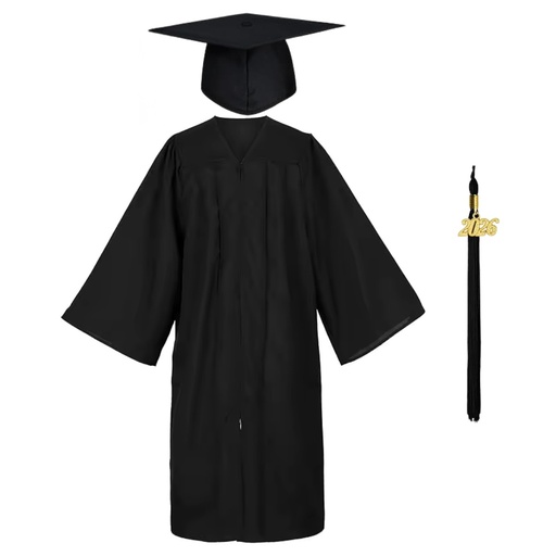 Toge de diplôme mat