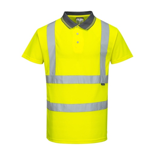 Polo haute visibilité manches courtes nid d'abeille – Portwest S477