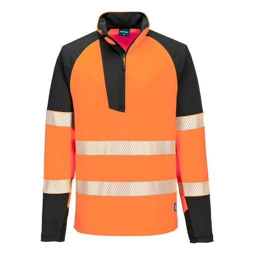 Sweat-shirt haute visibilité zippé PW3 – Portwest T172