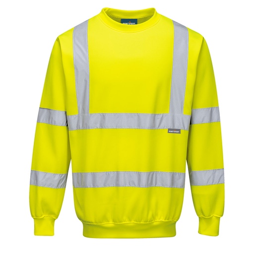 Sweat-shirt haute visibilité col rond – Portwest B303